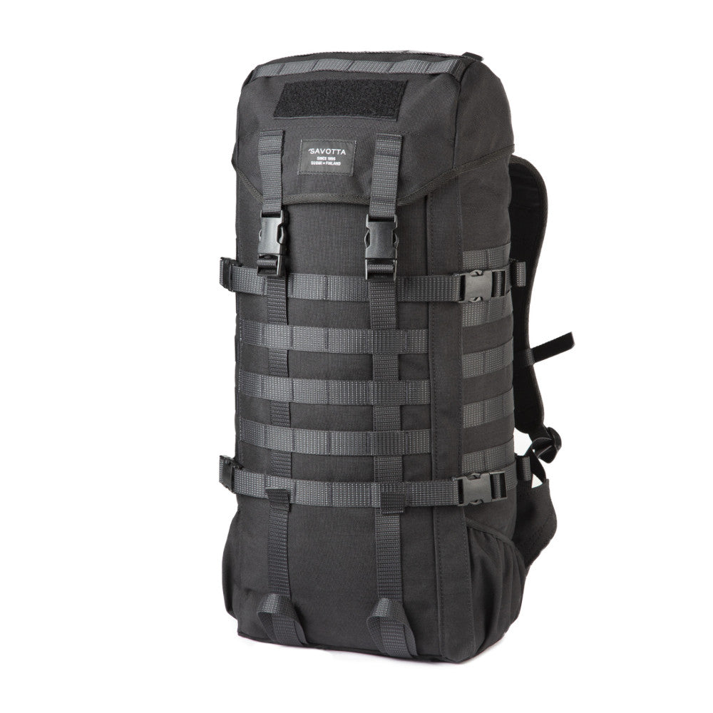 Savotta - Jääkäri L Rucksack // Schwarz-Wanderrucksäcke-Savotta-GearFreak.de-1