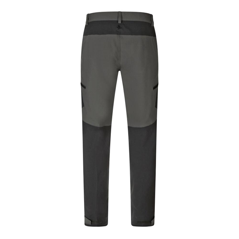 Seeland - Outdoor-Stretchhose // Schwarz / Grau-Outdoor-Hose - Herren-Seeland-GearFreak.de-2