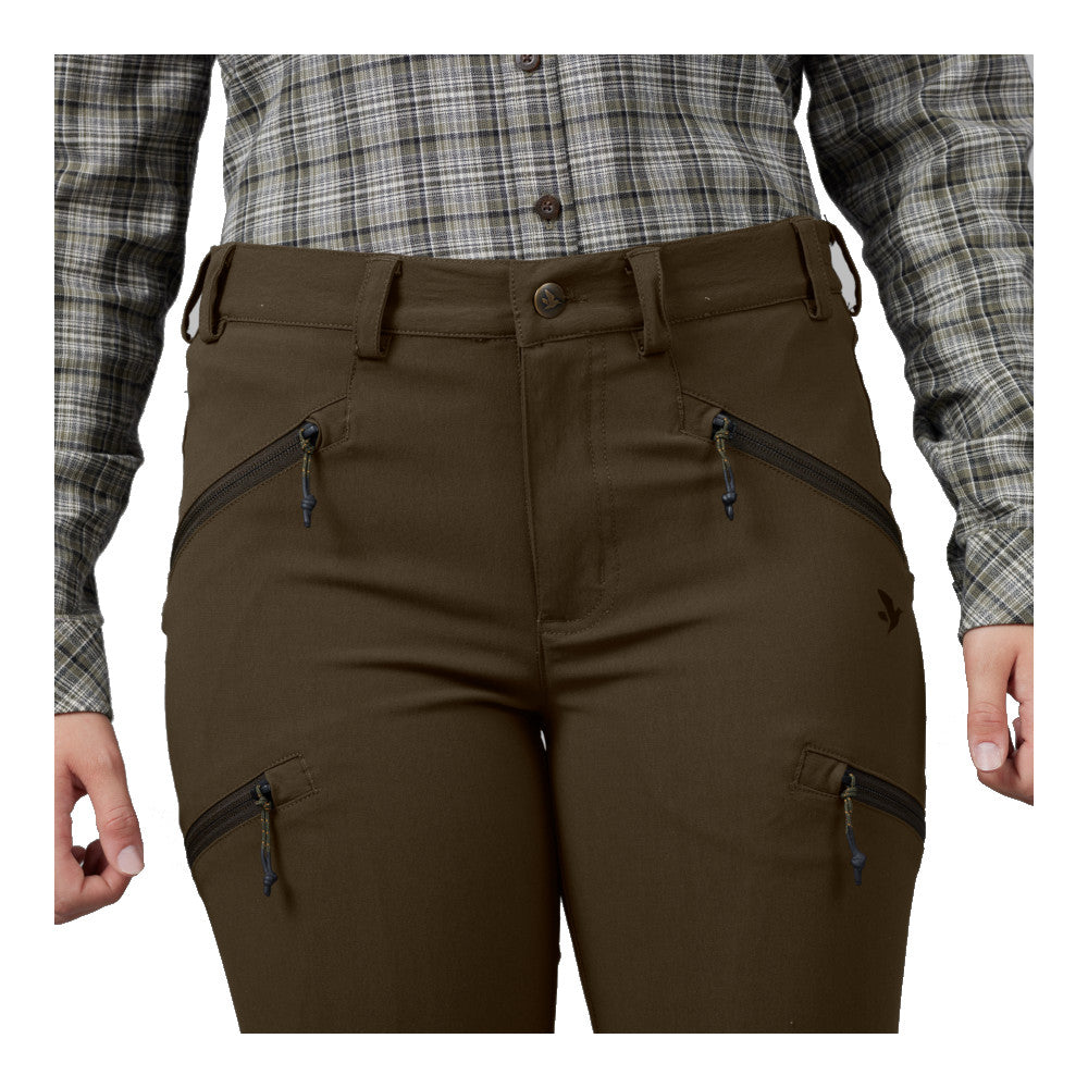 Seeland - Lärche Stretch Damenhose // Grün