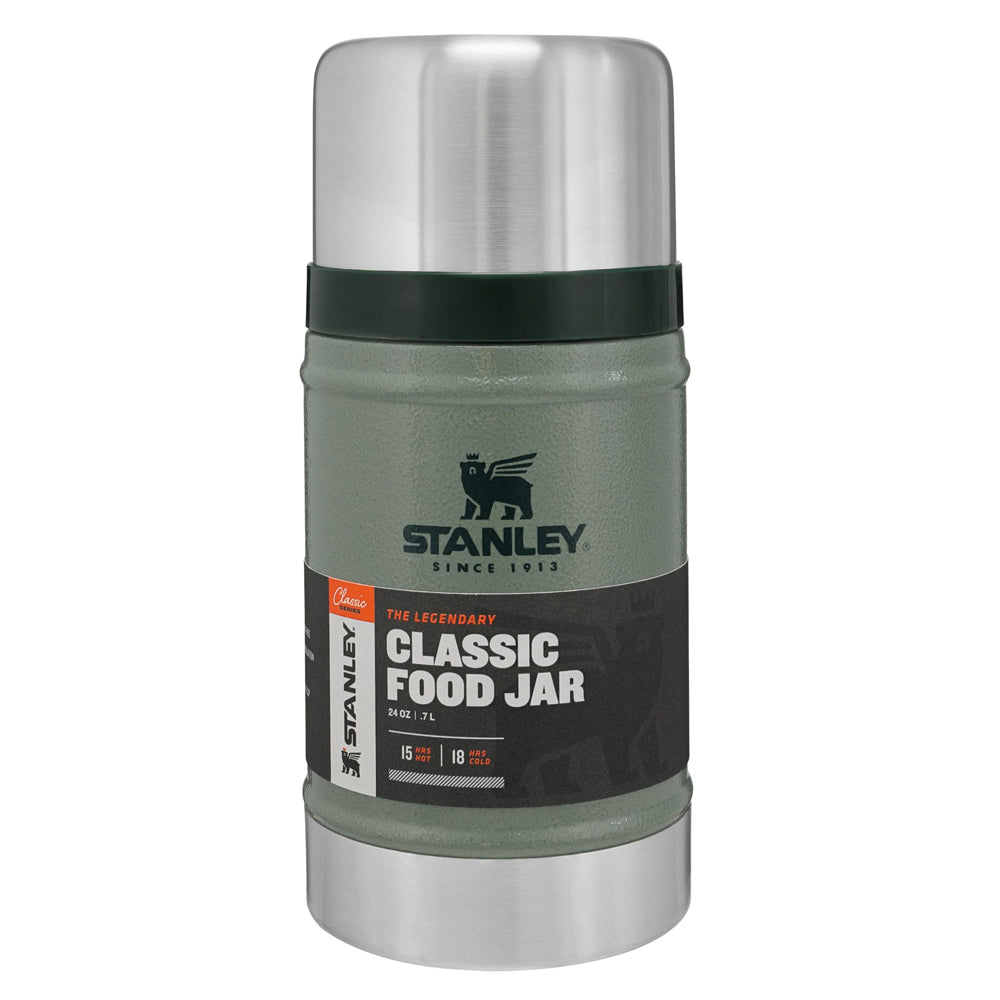 Stanley - Klassisches Lebensmittelglas 0.7L // Hammertone Grün-Essgeschirr-Stanley-GearFreak.de-2