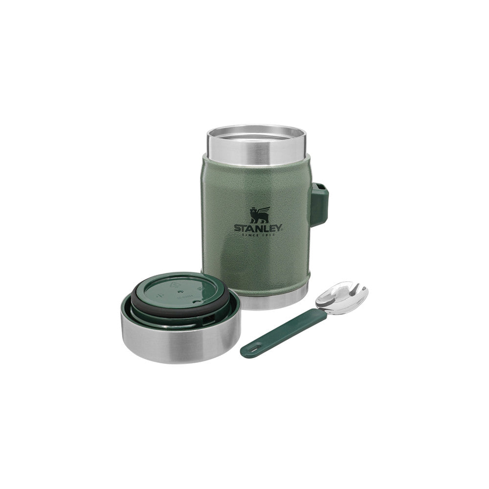 Stanley - Legendary Food Jar + Spork 0.40L // Hammertone Grün-Thermobecher & Thermosflaschen-Stanley-GearFreak.de-4