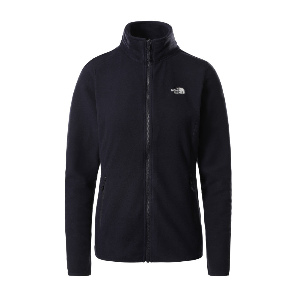 The North Face - 100 Glacier Full Zip Fleece für Damen // Dunkelblau-Jacke - Damen-The North Face-GearFreak.de-1