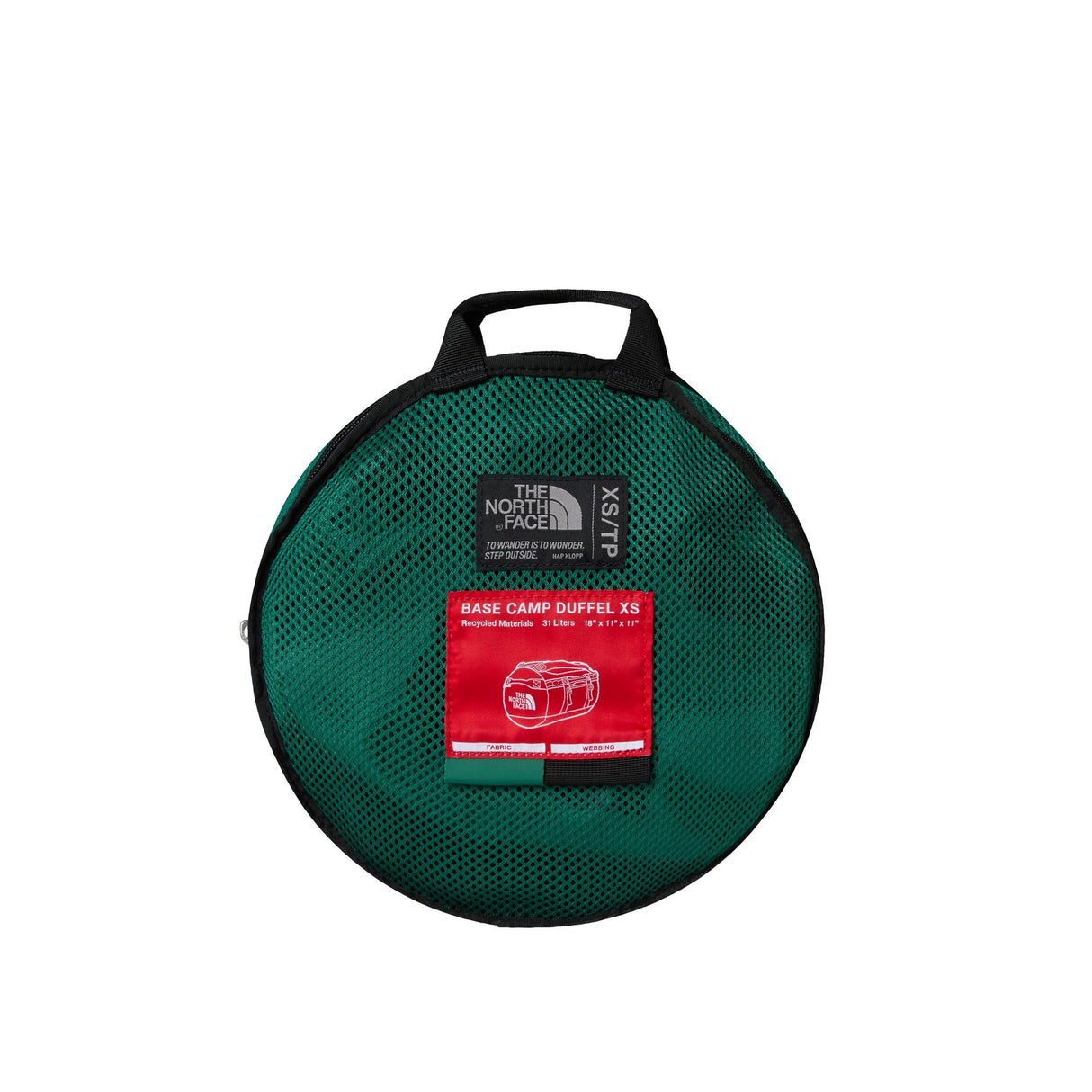 The North Face - Base Camp Duffel Bag XS 31L // EverGreen/Schwarz-Duffel Bags-The North Face-GearFreak.de-6