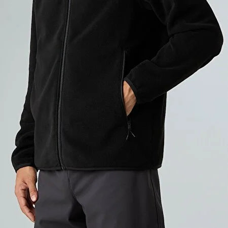 The North Face – Glacier Full Zip Fleece Jacke // Schwarz-Fleecejakker & Trøjer - Herre-The North Face-GearFreak.de-4