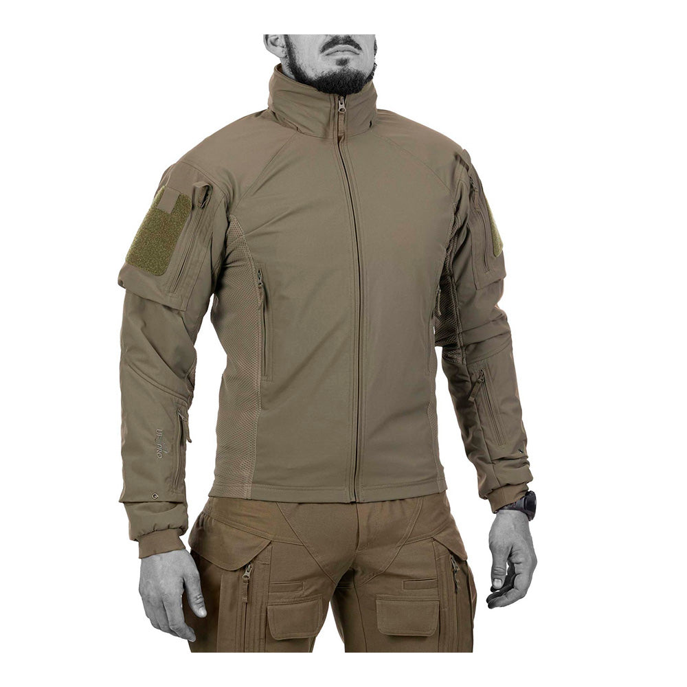 UF PRO - Delta AcE Plus Gen. 3 Tactical Winter Herrenjacke // Braun Grau-Kampfjacken & Militärjacken-UF PRO-GearFreak.de-1