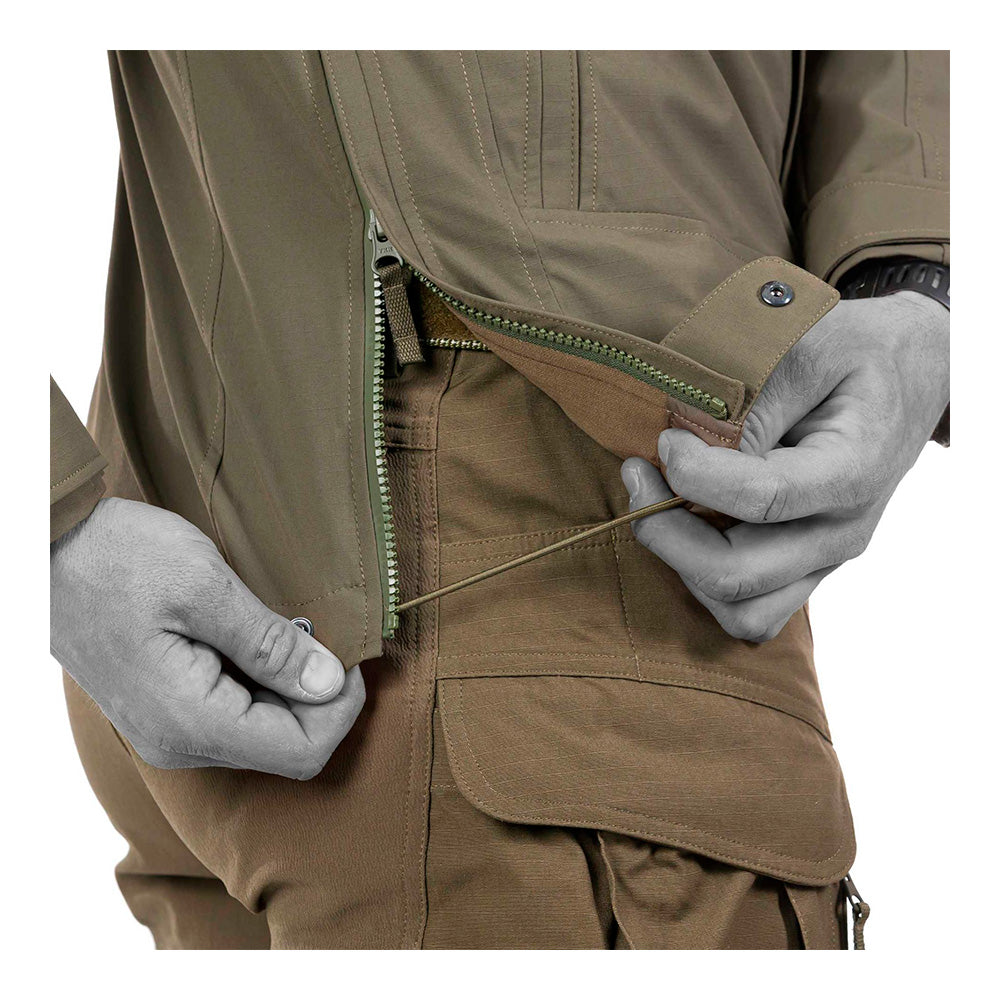 UF PRO - Delta Eagle Gen. 3 Tactical Softshell Herrenjacke // Braun Grau-Kampfjacken & Militärjacken-UF PRO-GearFreak.de-4