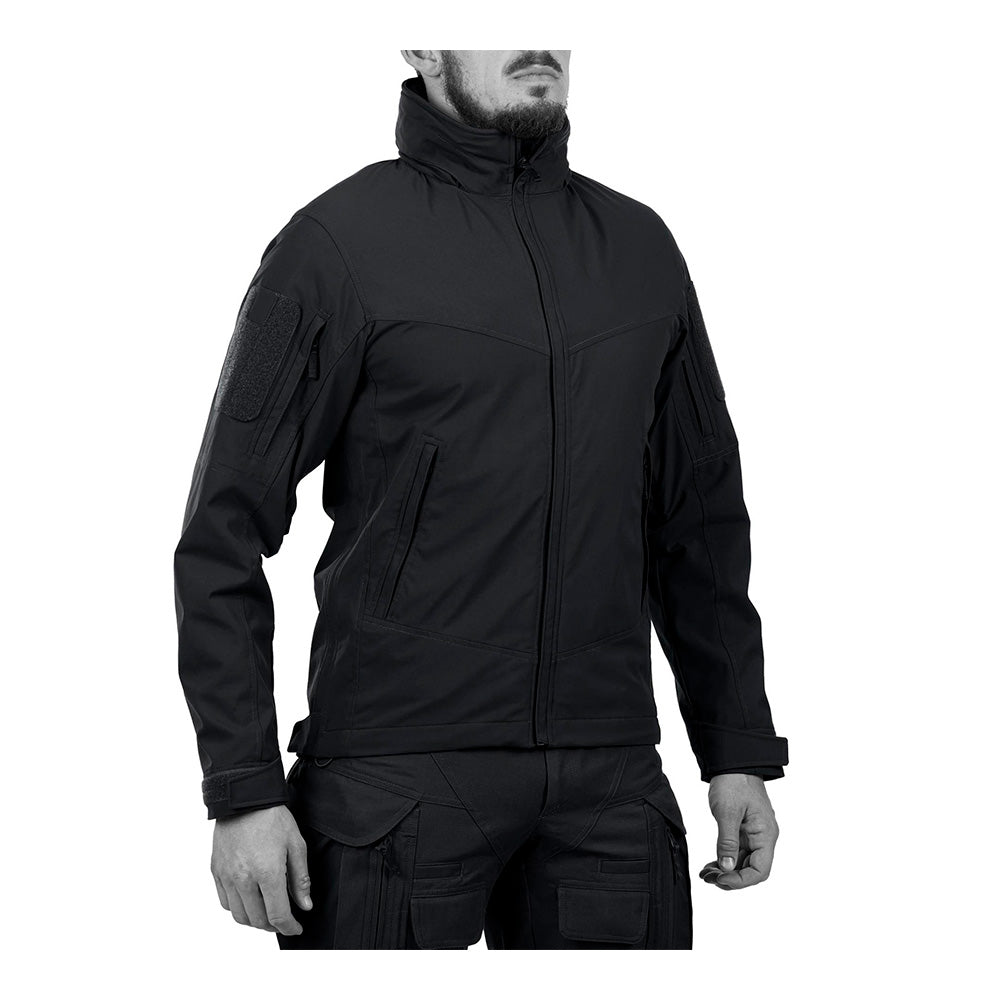 UF PRO - Delta Eagle Gen. 3 Tactical Softshell Herrenjacke // Schwarz-Polizei- & Wachjacken-UF PRO-GearFreak.de-1