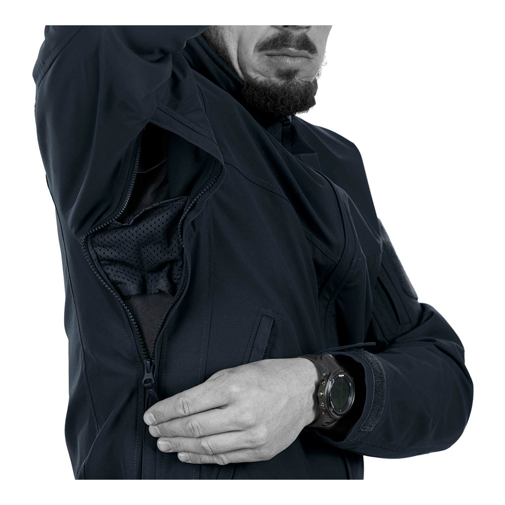 UF PRO - Delta Eagle Gen. 3 Taktische Softshell-Jacke für Herren // Marineblau-Polizei- & Wachjacken-UF PRO-GearFreak.de-3