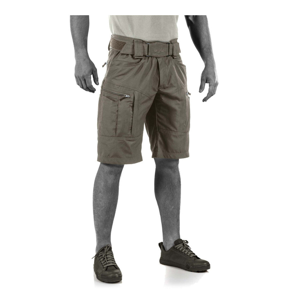 UF PRO - P40-Tactical Shorts Gen. 2 // Braun / Grau-Shorts - Herren-UF PRO-GearFreak.de-1