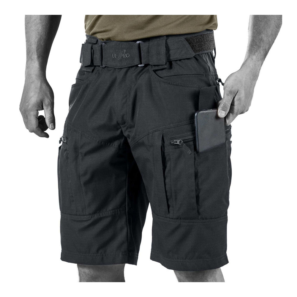 UF PRO - P40-Tactical Shorts Gen. 2 // Schwarz-Shorts - Herren-UF PRO-GearFreak.de-3