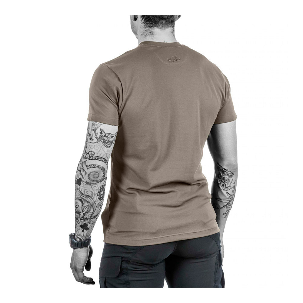 UF PRO - Urban Herren T-Shirt // Braun Grau-Outdoor-T-Shirts - Herren-UF PRO-GearFreak.de-2