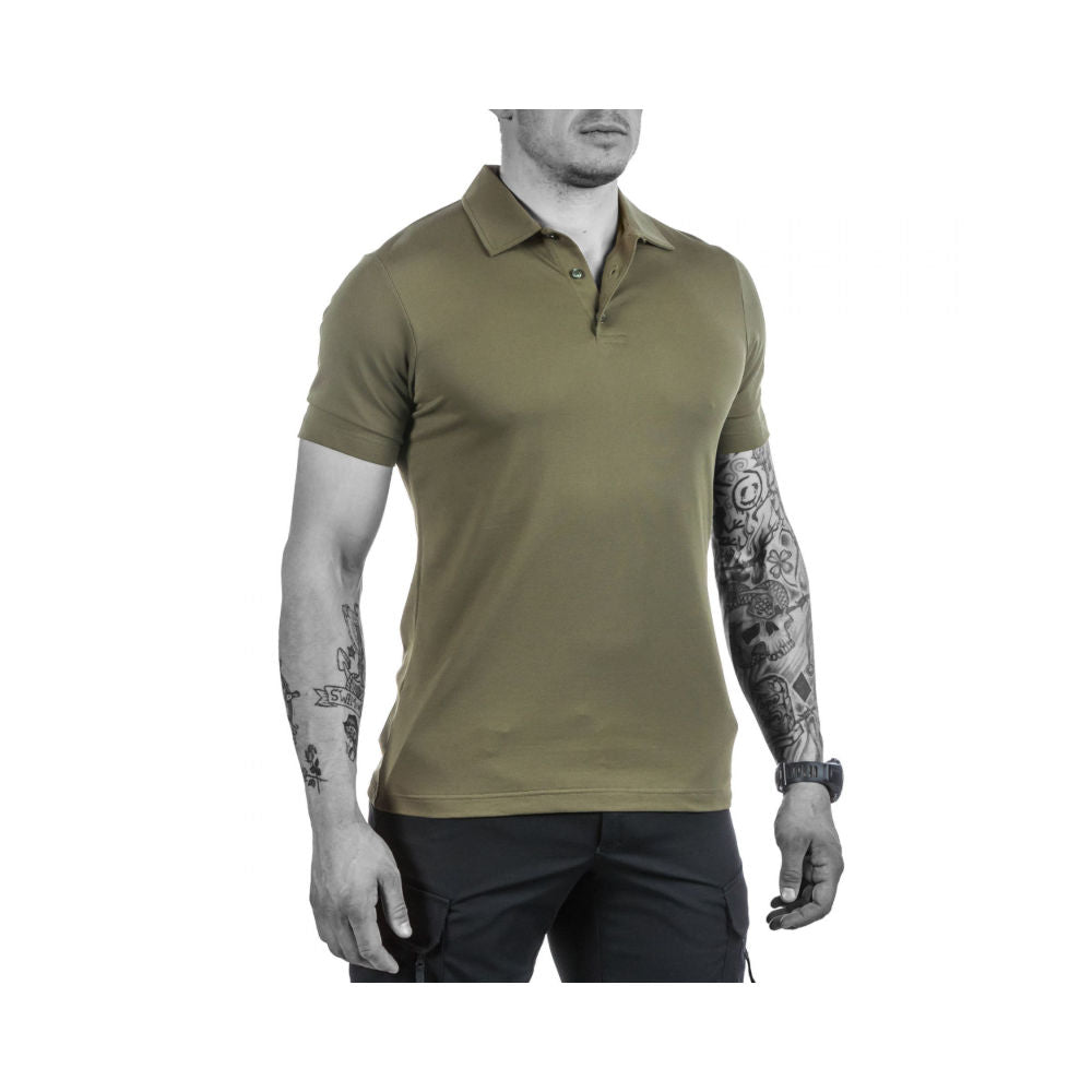 UF Pro - Urban Herren Polo // Grün-Outdoor-T-Shirts - Herren-UF PRO-GearFreak.de-1