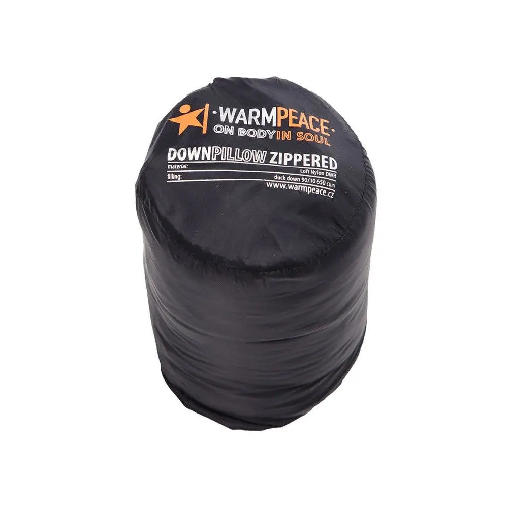 Warmpeace - Daunenkissen Reißverschlusskissen // Schwarz-Kissen-Warmpeace-GearFreak.de-3