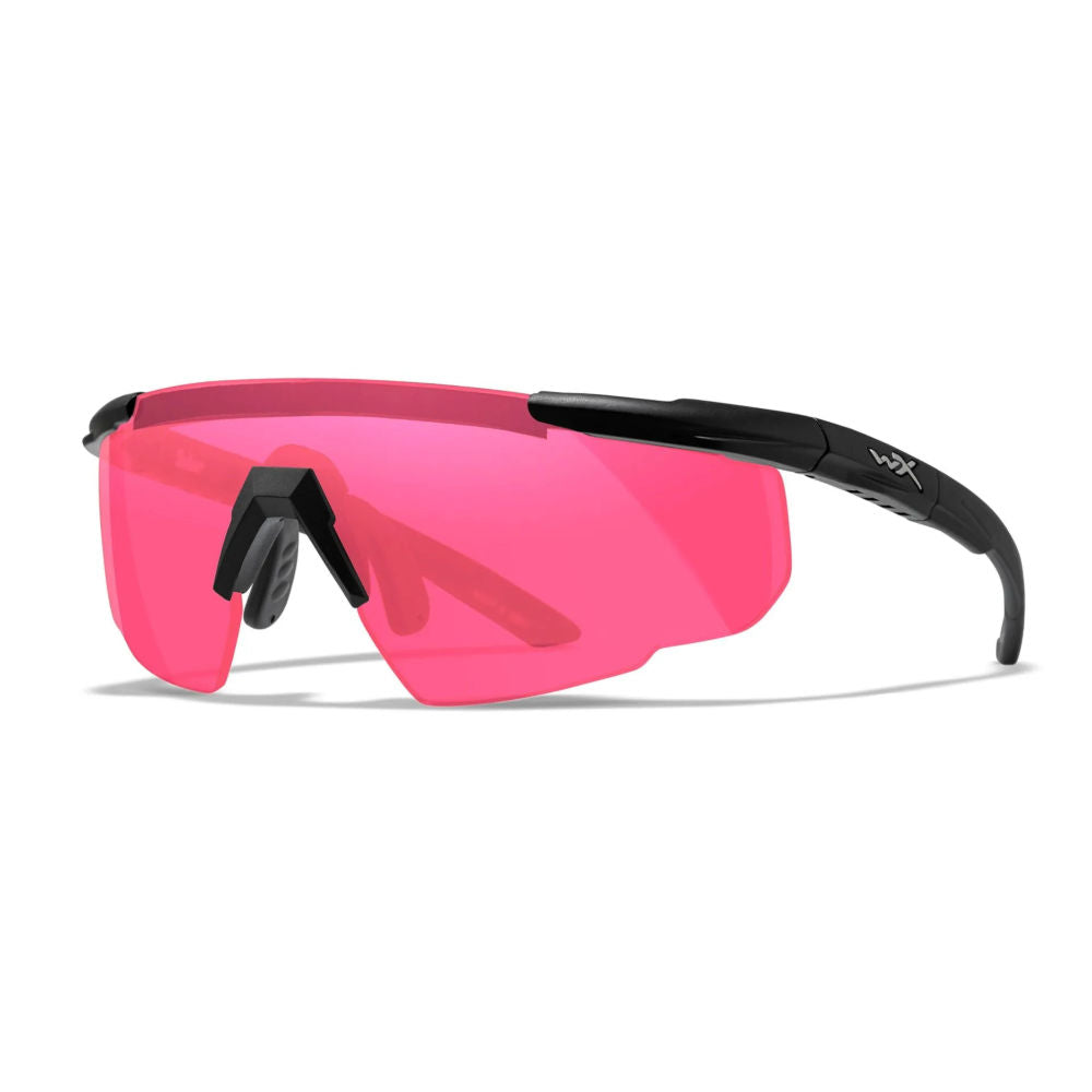 Wiley X - Sabre Advanced Ballistic Glasses Pink - 1 Glas-Schieß- & Sportbrillen-Wiley X-GearFreak.de-1