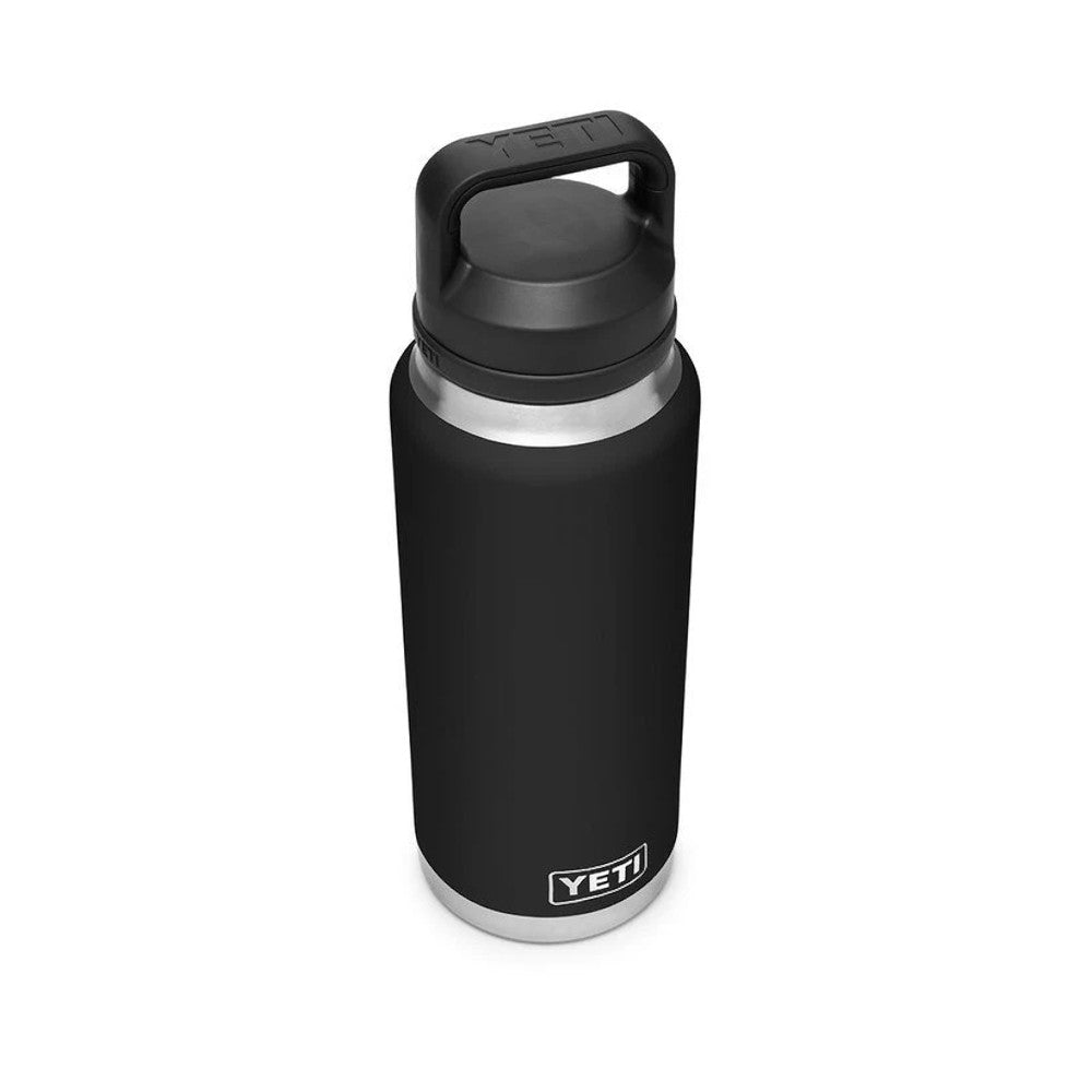 YETI - Rambler Flasche mit Chug Cap 1L // Schwarz-Thermobecher & Thermosflaschen-YETI-GearFreak.de-4