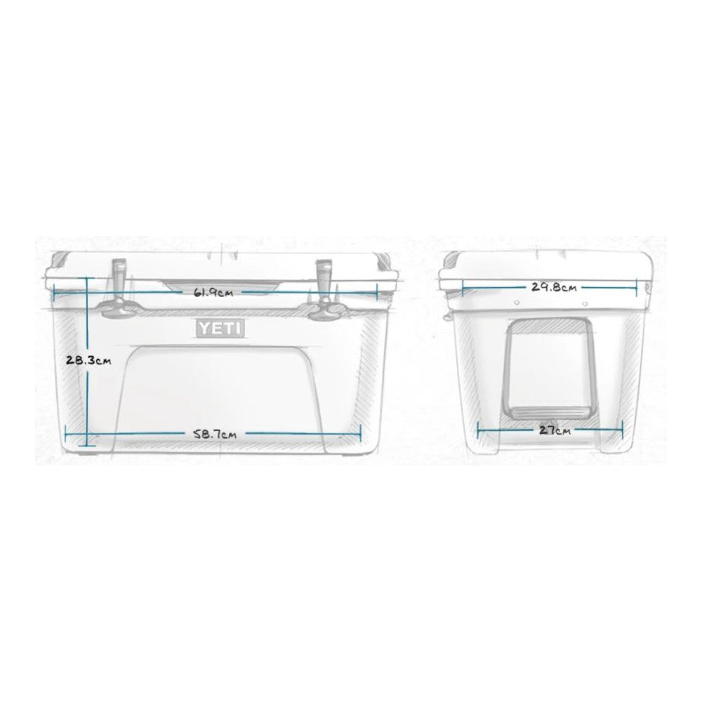 YETI - Tundra 65 Hartkühler 48L // Dunkelblau-Kühltaschen & Kühlboxen-YETI-GearFreak.de-3