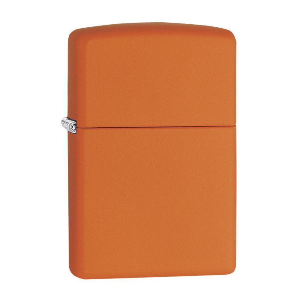 Zippo - Klassisches orangefarbenes Feuerzeug-Feuerzeuge-Zippo-GearFreak.de-1