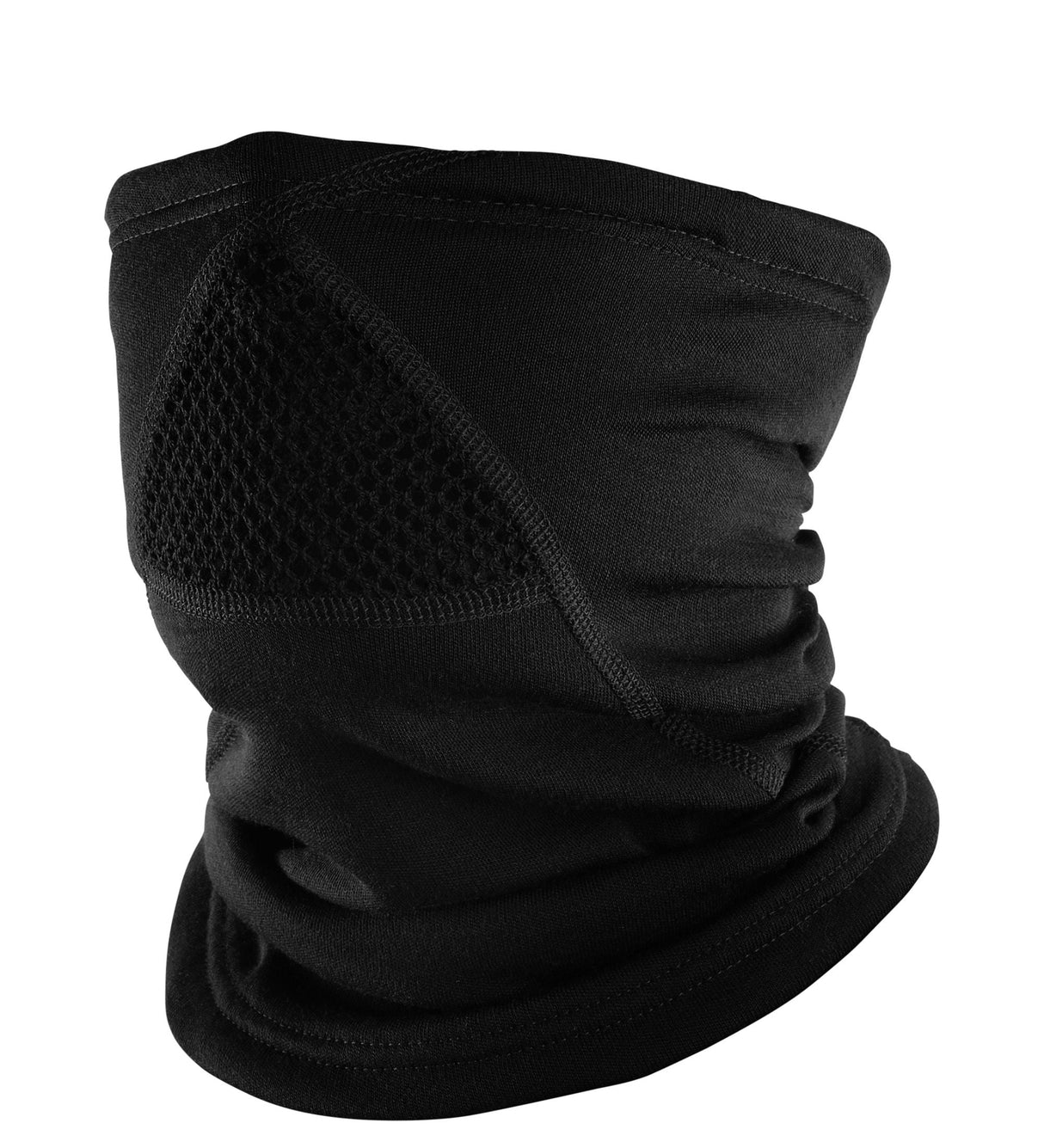 Aclima - Doublewool Neckgaiter Ausschnitt // Schwarz