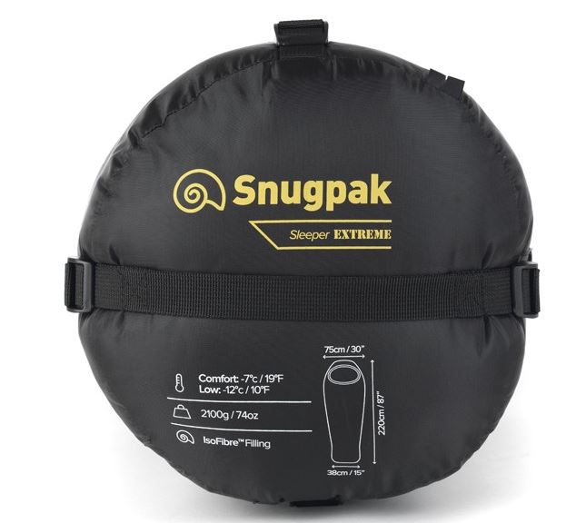 Snugpak - Sleeper Extreme Schlafsack // Schwarz