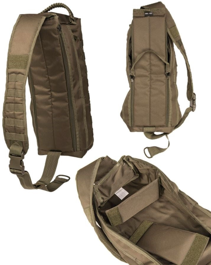 Mil-Tec - Sling Bag Tanker // Schwarz