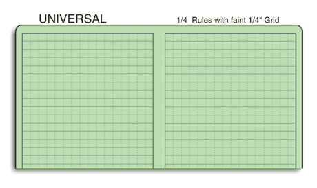 Rite In The Rain - Pocket Top Spirale 8 x 13 cm // Grau