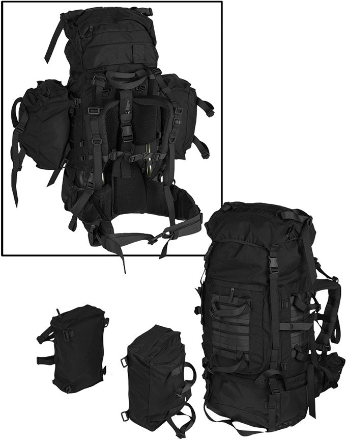 Teesar - Patrol Rucksack (100L) // Schwarz