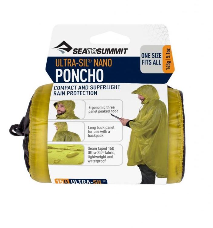Sea to Summit - Ultra-Sil Nano Poncho // Limette / Grün