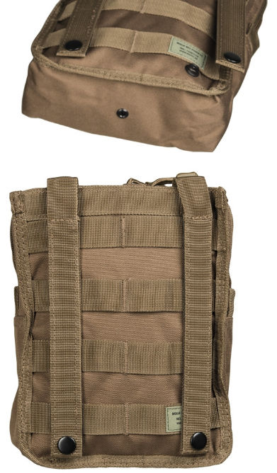 Mil-Tec - Molle Gürteltasche groß // Schwarz