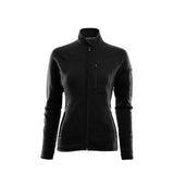 Aclima - FleeceWool 250g Dame Jakke // Sort fra Aclima - billede nr. 1 hos GrejFreak.dk