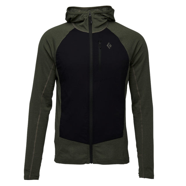 Black Diamond - Coefficient LT Hybrid Herre Hoody Grøn / Sort fra Black Diamond - billede nr. 1 hos GrejFreak.dk