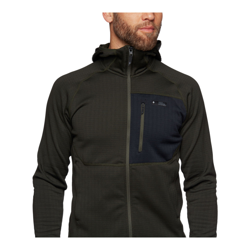 Black Diamond - Factor Herre Hoody // Grøn fra Black Diamond - billede nr. 5 hos GrejFreak.dk