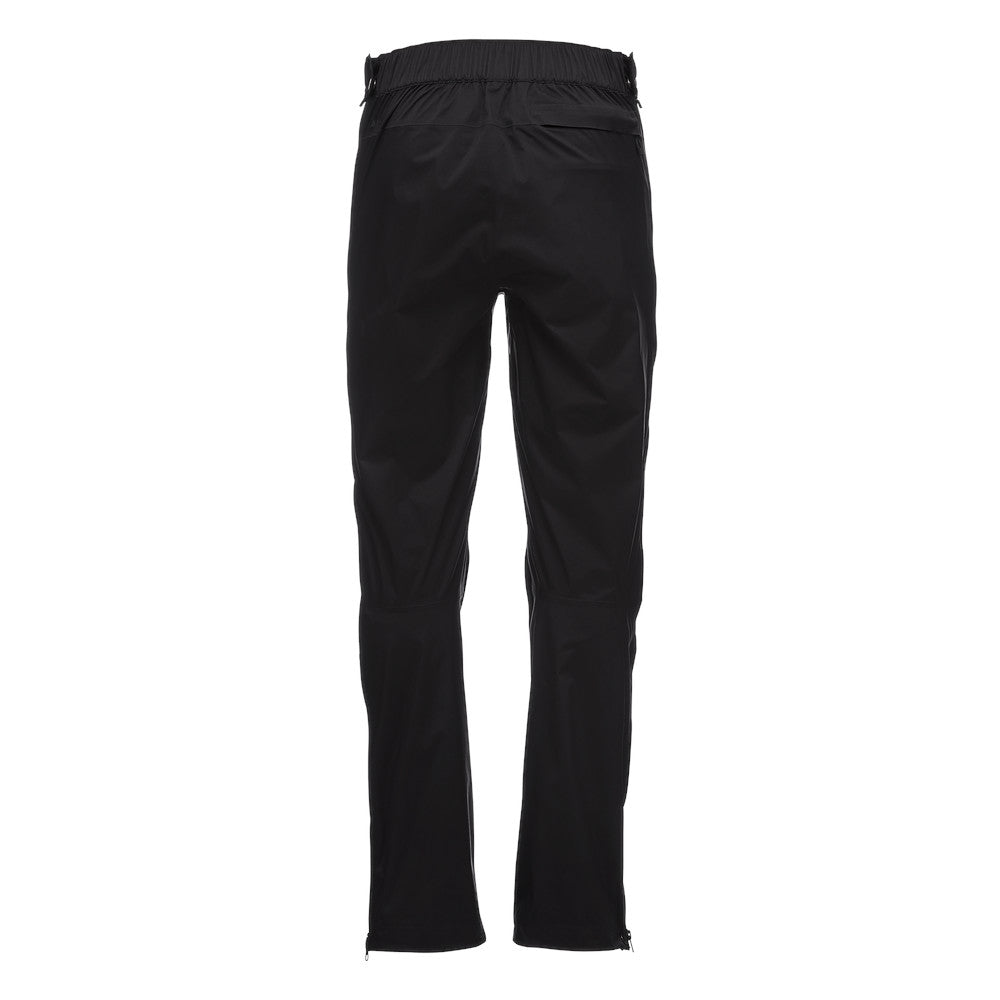 Black Diamond - Stormline Stretch Full Zip Herre Regnbukser Sort fra Black Diamond - billede nr. 2 hos GrejFreak.dk