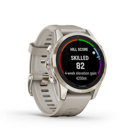 Garmin - Fenix 7S Pro Sapphire Solar Smartwatch GPS Ur 42mm // Hvid fra Garmin - billede nr. 1 hos GrejFreak.dk
