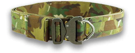 Gingers Tactical Gear - First Line Molle Bælte (D-ring) // MultiCam fra Gingers Tactical Gear - billede nr. 1 hos GrejFreak.dk
