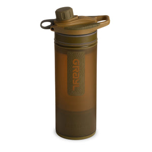 Grayl - Geopress Flaske Med Vandrensefilter 710ml // Coyote Brown fra Grayl - billede nr. 1 hos GrejFreak.dk
