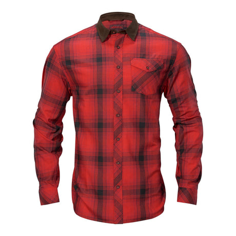 Härkila - Driven Hunt Flannel Jagtskjorte // Rød fra Härkila - billede nr. 1 hos GrejFreak.dk