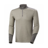 Helly Hansen - Lifa Merino 1/2 Zip Herre Undertrøje // Grå fra Helly Hansen - billede nr. 1 hos GrejFreak.dk