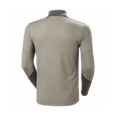 Helly Hansen - Lifa Merino 1/2 Zip Herre Undertrøje // Grå fra Helly Hansen - billede nr. 2 hos GrejFreak.dk