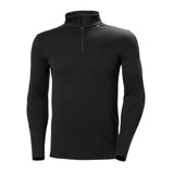 Helly Hansen - Lifa Merino 1/2 Zip Herre Undertrøje // Sort fra Helly Hansen - billede nr. 1 hos GrejFreak.dk
