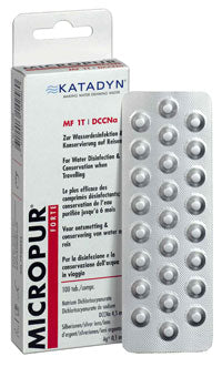 Katadyn - Micropur Forte MF 1T Vandrensningstabletter (100 stk.) fra Katadyn - billede nr. 1 hos GrejFreak.dk