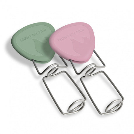 Light My Fire - Grandpa's FireFork 2-pack BIO // Grøn / Pink fra Light My Fire - billede nr. 1 hos GrejFreak.dk