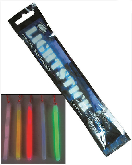 Mil-Tec - Knæklys 15 cm // Gul fra Mil-Tec - billede nr. 1 hos GrejFreak.dk