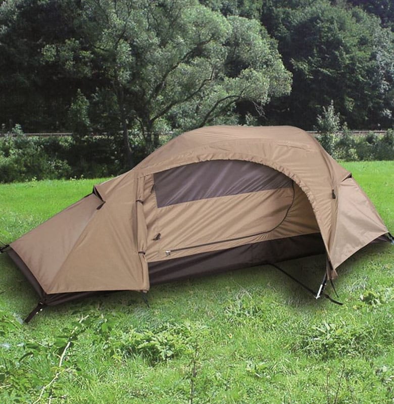 mil tec 1 mann zelt recon Mil-Tec Recon 1-Personen-Zelt Sand / Desert