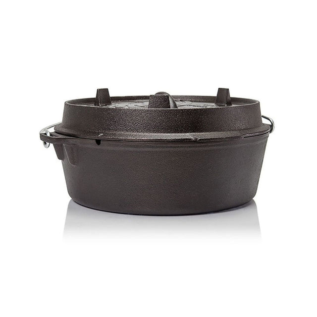 Petromax - Dutch Oven ft12 Fladbundet Støbejernsgryde 10,8L fra Petromax - billede nr. 1 hos GrejFreak.dk