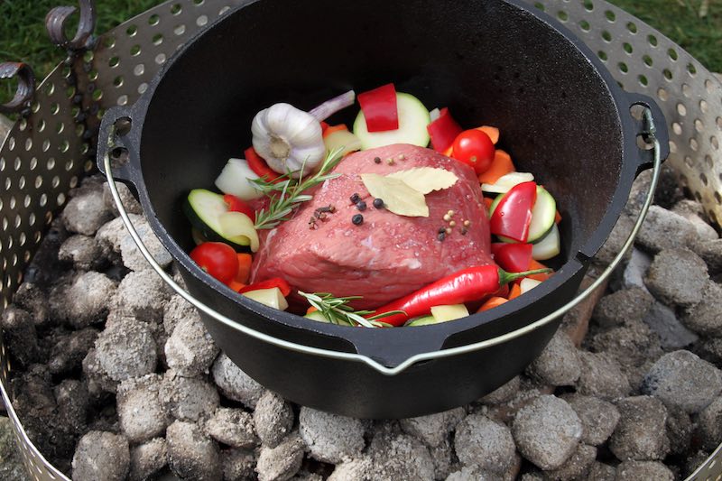 Petromax - Dutch Oven ft12 Fladbundet Støbejernsgryde 10,8L fra Petromax - billede nr. 4 hos GrejFreak.dk