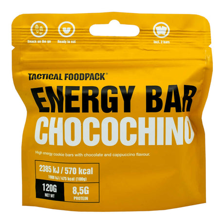 Tactical Foodpack - Chocochino Energibar, 570 kcal fra Tactical Foodpack - billede nr. 1 hos GrejFreak.dk