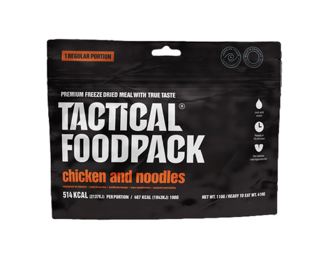 Tactical Foodpack - Kylling og Nudler, 514kcal fra Tactical Foodpack - billede nr. 1 hos GrejFreak.dk