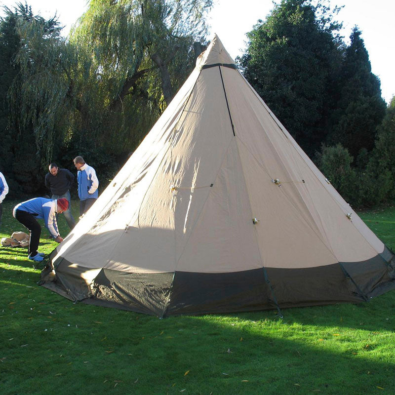 zelt 15 personen Zircon 15 CP 10-16 Personen Baumwollzelt von Tentipi