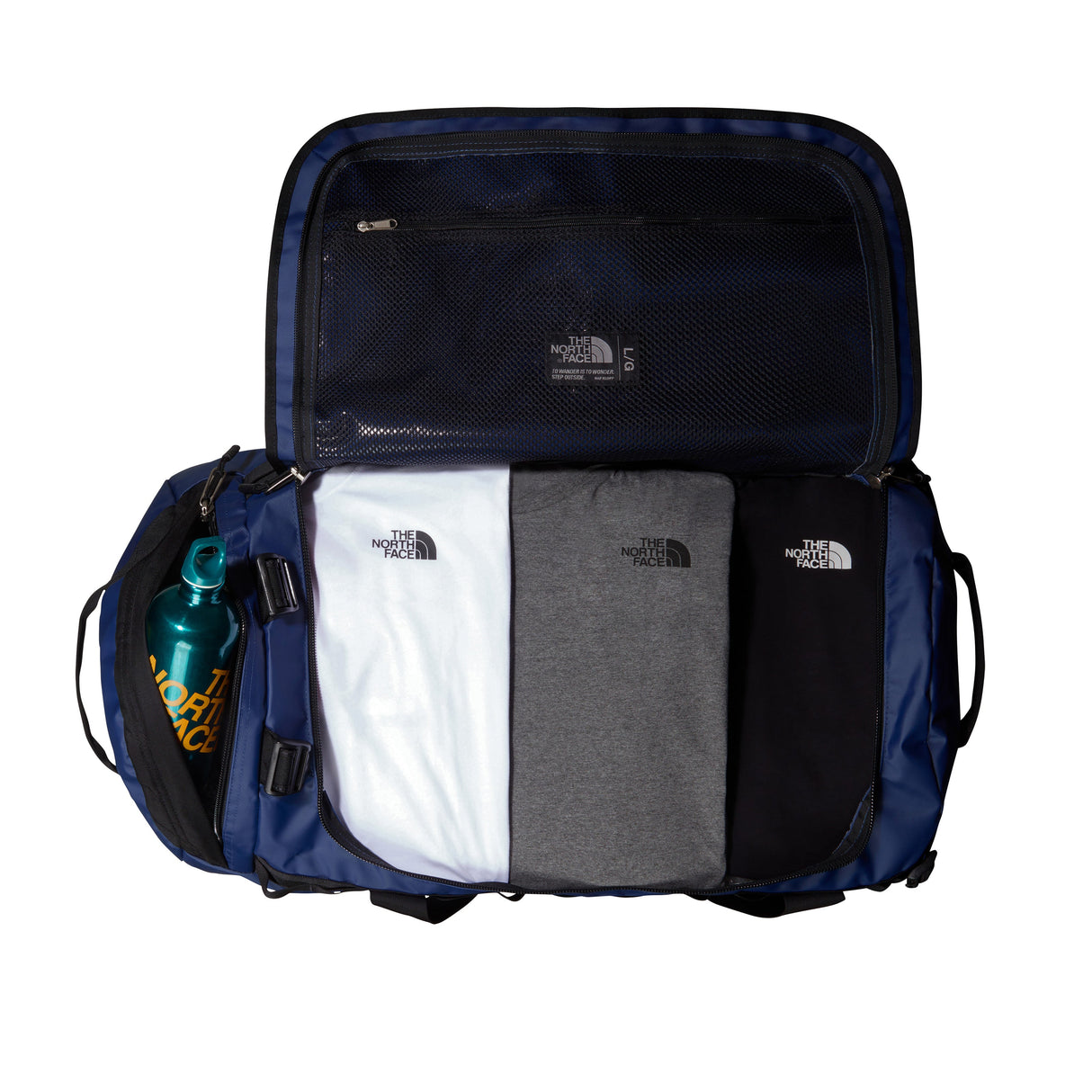 The North Face - Base Camp Duffel Bag L 95L // Summit Navy fra The North Face - billede nr. 2 hos GrejFreak.dk
