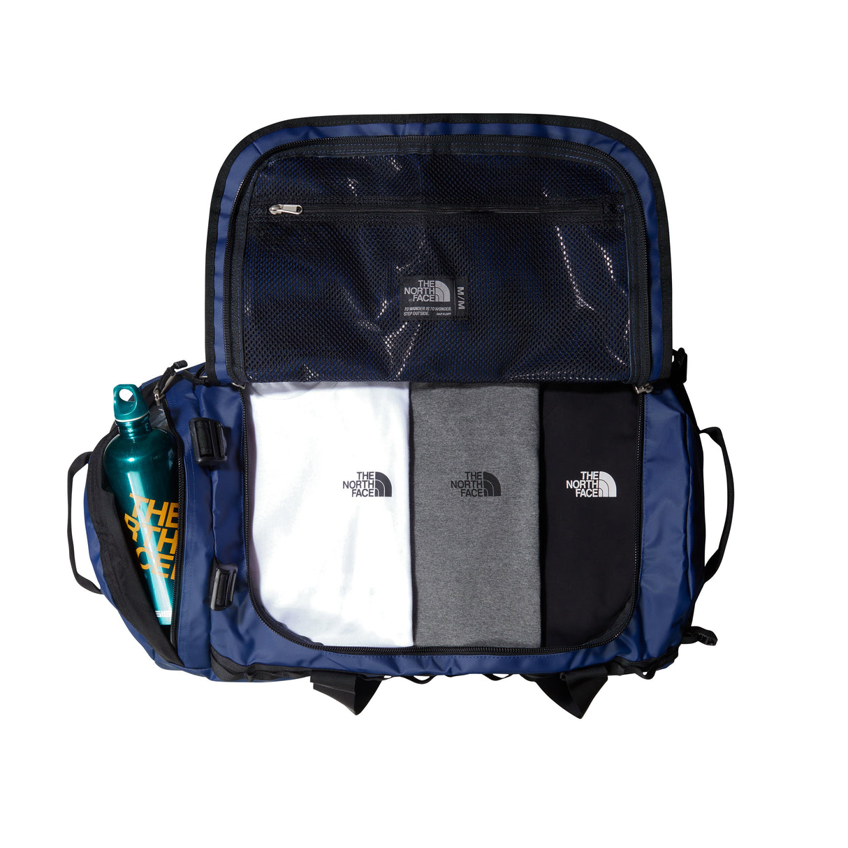 The North Face - Base Camp Duffel Bag M 71L // Summit Navy fra The North Face - billede nr. 2 hos GrejFreak.dk